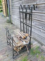 Haardhout rek metaal, Minder dan 3 m³, Ophalen