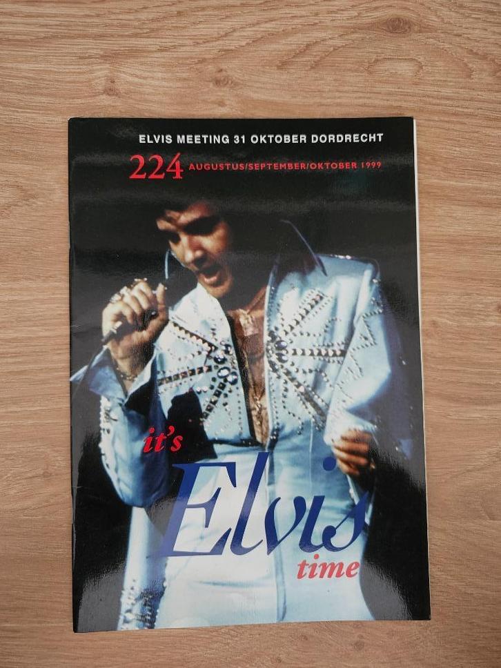 Elvis Presley fanclub boekjes it's Elvis time, Verzamelen, Overige Verzamelen, Zo goed als nieuw, Ophalen of Verzenden