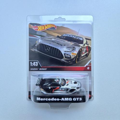 Hot Wheels Mercedes AMG GT3 uit 2023, Hobby en Vrije tijd, Modelauto's | 1:43, Nieuw, Auto, Overige merken, Ophalen of Verzenden