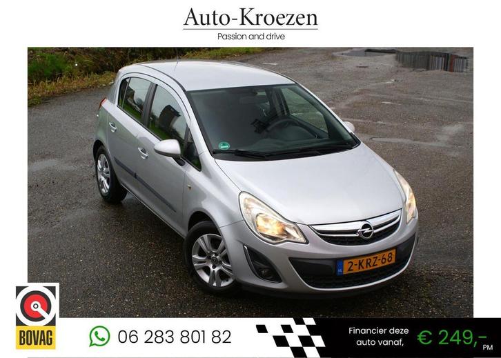 Opel Corsa 1.2-16V Berlin | Airco | Cruise Control | Trekhaa, Auto's, Opel, Bedrijf, Te koop, Corsa, ABS, Airbags, Airconditioning