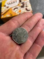 Zeldzame 50 Pence Munt 2022, Postzegels en Munten, Munten | Europa | Niet-Euromunten, Ophalen of Verzenden, Overige landen, Losse munt