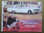 1962 FORD FAIRLANE brochure, Nederlands, Ophalen of Verzenden, Zo goed als nieuw, Ford