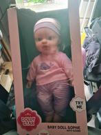 Nieuwe Baby doll sophie . Kan praten en maakt geluidjes, Kinderen en Baby's, Speelgoed | Poppen, Nieuw, Ophalen