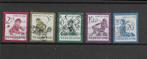 Nederland 1950, NVPH 563 t/m 567, Gestempeld., Verzenden, Na 1940, Gestempeld