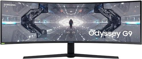 49" Samsung Odyssey G9 QLED gaming, Computers en Software, Monitoren, Gebruikt, 201 Hz of meer, Gaming, Ultrawide, VA, Quad HD (2K)