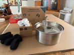 RVS drinkfontein kat incl. 6 sets nieuwe filters, Ophalen of Verzenden, Zo goed als nieuw