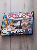 Monopoly turbo Hasbro
1x gespeeld
Ophalen of toegestuurd, Een of twee spelers, Ophalen of Verzenden, Zo goed als nieuw, Hasbro