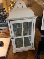 Grote witte windlicht / lantaarn - 60 cm hoog, Antiek en Kunst, Ophalen of Verzenden