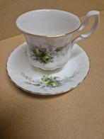 Royal albert porselein, Ophalen of Verzenden, Gebruikt, Porselein, Kop en/of schotel