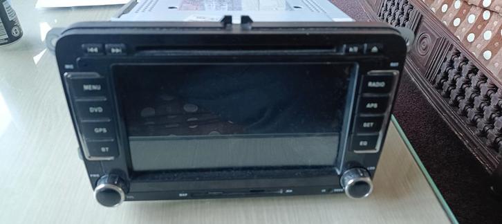 Autoradio met Navigatie dvd VW passat/polo/jetta/golf ..., Auto diversen, Autoradio's, Gebruikt, Ophalen