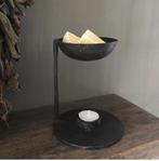 Geurbrander Staand Metaal landelijk stoer amberblokje, Zwart, Nieuw, Ophalen of Verzenden, Metaal