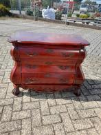 Groot model noten laden buik kast, Huis en Inrichting, Kasten | Ladekasten, Ophalen, 50 tot 100 cm, Zo goed als nieuw, 3 of 4 laden
