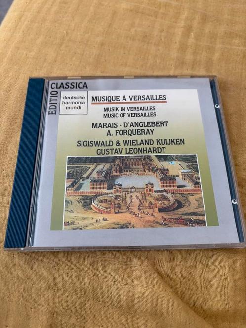 Musique à Versailles S & W Kuijken Gustav Leonhardt, Cd's en Dvd's, Cd's | Klassiek, Zo goed als nieuw, Kamermuziek, Barok, Ophalen of Verzenden