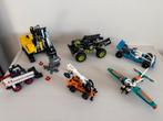 Lego Technic Sets (6x) - Compleet met Boekje - in 1 koop!, Ophalen of Verzenden, Gebruikt, Complete set, Lego