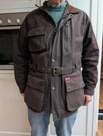 Jas wax coat, Ophalen of Verzenden, Zo goed als nieuw, Maat 48/50 (M), Bruin