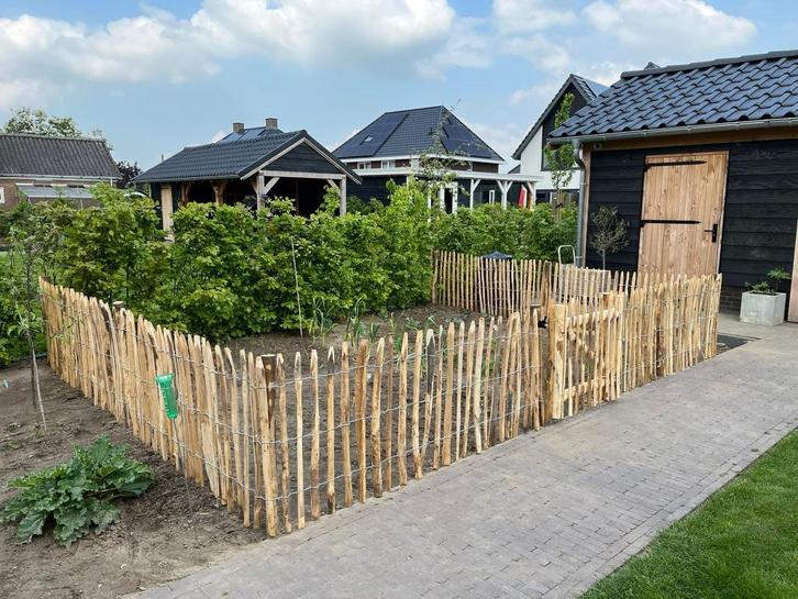 kastanje hek, Tuin en Terras, Tuinhekken en Hekwerk, Nieuw, Tuinhek, Hout, Ophalen