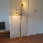 Klassieke Vloerlamp – Dubbele Vloerlamp - Leeslamp –Stijlvol, Huis en Inrichting, Lampen | Vloerlampen, 150 tot 200 cm, Gebruikt