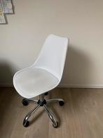 Verstelbare bureaustoel, Ophalen, Wit, Bureaustoel