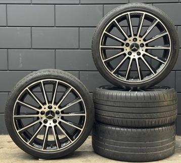 Originele 19 inch Mercedes C Klasse W205 AMG Breedset 5x112 beschikbaar voor biedingen