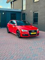 Audi A3 1.4TFSI G-tron 81KW SB S-tro 2014 Rood, Auto's, Zwart, 4 cilinders, Lederen bekleding, 96 €/maand