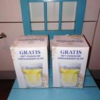 Hoegaarden bierglazen 2 stuks 0,25 l in doosje, Ophalen, Zo goed als nieuw, Glas of Glazen, Overige merken