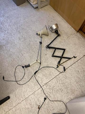 Twee vintage ikea design lampen. beschikbaar voor biedingen