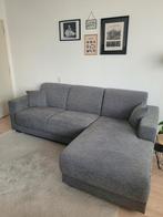 Hoekbank Aberdeen Grijs, Huis en Inrichting, Ophalen, Gebruikt, Vierpersoons of meer, Stof