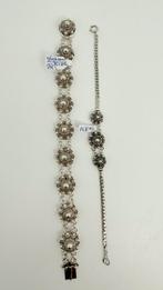 2 oude zilveren armbanden: Zeeuwse knoppen., Sieraden, Tassen en Uiterlijk, Antieke sieraden, Verzenden, Zilver, Armband