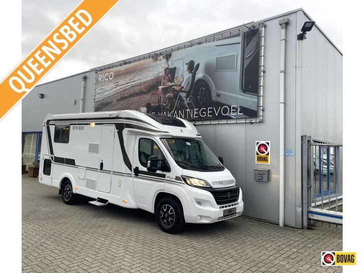 Etrusco T 6900 QB Zonnepaneel/Queensbed, Caravans en Kamperen, Campers, Bedrijf, tot en met 2, Half-integraal, Etrusco, Diesel