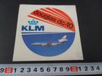 sticker vliegtuig douglas dc-10 KLM, Ophalen, Zo goed als nieuw, Bedrijf of Vereniging