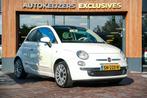 Fiat 500 1.2 Lounge Panoramadak Climate Control, Auto's, Voorwielaandrijving, Electronic Stability Program (ESP), Stof, Gebruikt