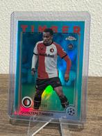 Quinter Timber 2024-25 Topps Chrome UCL #43 /199 Rookie RC, Ophalen of Verzenden, Zo goed als nieuw, Plaatje