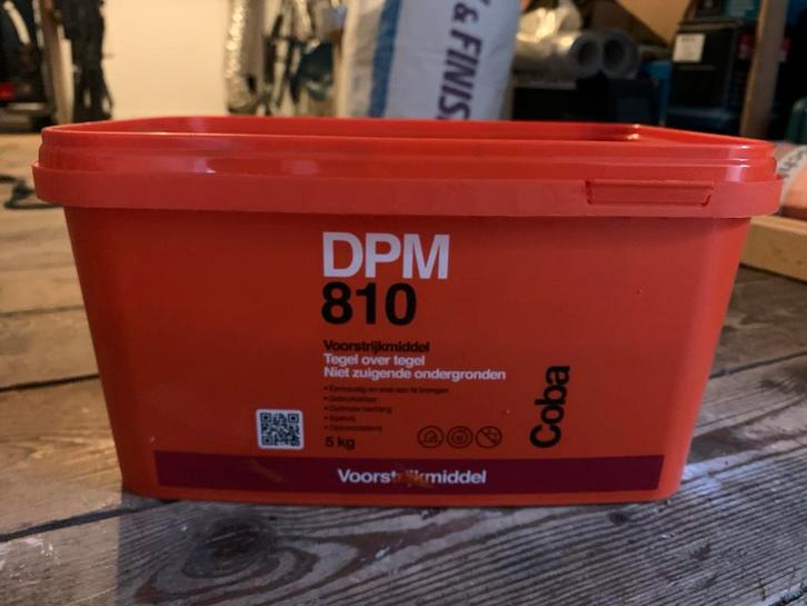 Coba DPM810 Voorstrijkmiddel Tegel over Tegel, Doe-het-zelf en Verbouw, Verf, Beits en Lak, Nieuw, Verf, Minder dan 5 liter, Overige kleuren
