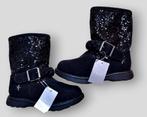 Nieuwe Zwarte glitter laarsjes maat 20, Ophalen, Nieuw, Meisje, Laarsjes