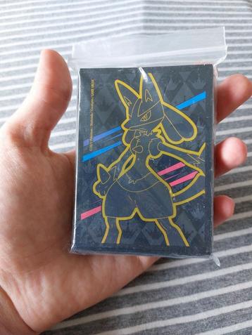 65 st. Lucario tcg hoesjes/sleeves beschikbaar voor biedingen