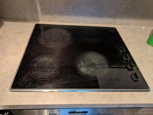 Whirlpool keramische kookplaat met fysieke knoppen, Witgoed en Apparatuur, Kookplaten, Gebruikt, Inbouw, Keramisch, 4 kookzones