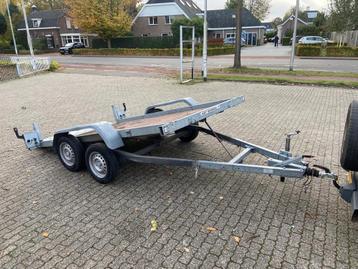 Satellite plateau kipper aanhanger - 2019 - TTM 1.500kg beschikbaar voor biedingen