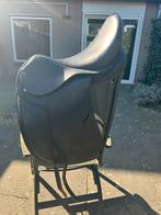 Busse Basel zadel - dressuur - medium boom - 17 inch - zwart, Dieren en Toebehoren, Paarden en Pony's | Zadels, Ophalen, Gebruikt