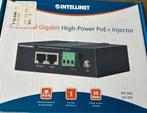 Intellinet 561365 din rail poe+ injector, Verzenden, Nieuw
