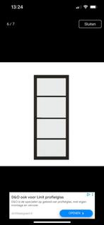 Staallook opdek deur 2,58x 9,26 links nieuw in vetpakking, Ophalen, 80 tot 100 cm, 215 cm of meer, Binnendeur