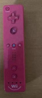 Nintendo wii motion plus controller roze, 1 speler, Ophalen of Verzenden, Zo goed als nieuw, Vanaf 3 jaar
