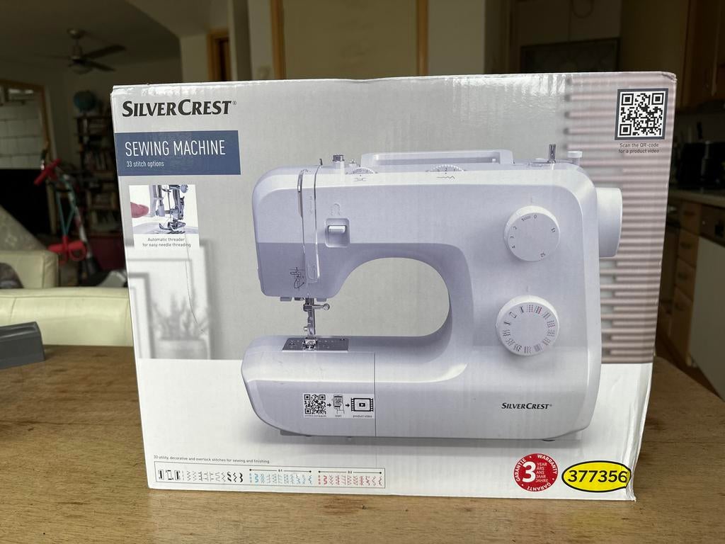 Nieuwe Silvercrest naaimachine - ongeopend!, Hobby en Vrije tijd, Ophalen of Verzenden, Nieuw, Naaimachine, Overige merken