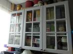 Metod Ikea bovenkast vitrinedeur, Huis en Inrichting, Keuken | Keukenelementen, Minder dan 100 cm, Grijs, Minder dan 50 cm, Gebruikt