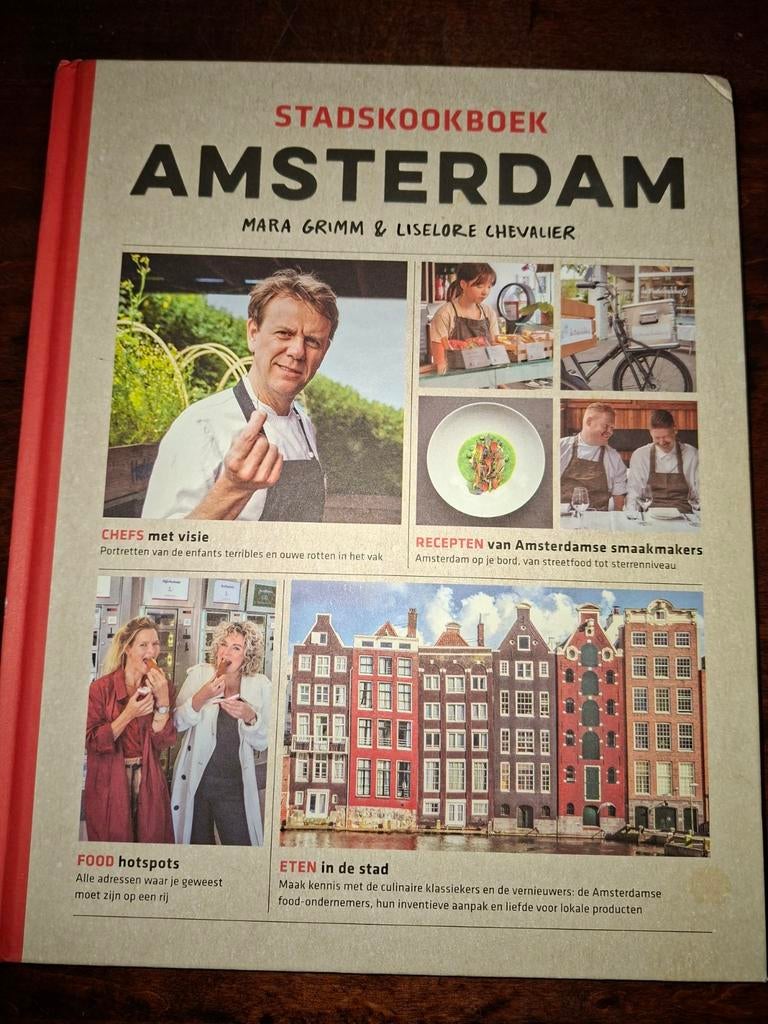 Liselore Chevalier - Stadskookboek Amsterdam, Ophalen of Verzenden, Zo goed als nieuw, Liselore Chevalier; Mara Grimm