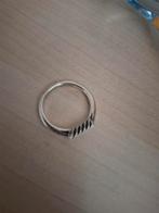 Zilveren ring Buddha to Buddha, Sieraden, Tassen en Uiterlijk, Piercings, Ophalen, Zo goed als nieuw, Zilver, Neuspiercing