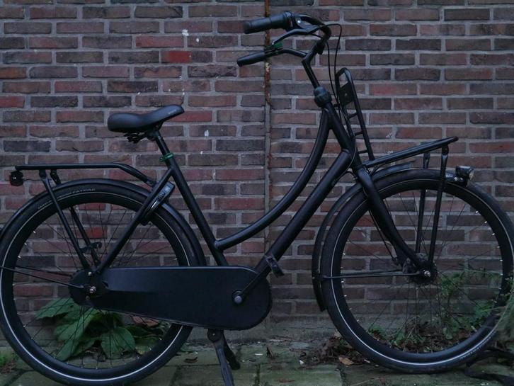 Gazelle PuurNL T7 Midnight - Transportfiets 7 versnellingen, Fietsen en Brommers, Fietsen | Dames | Omafietsen, Gebruikt, 53 tot 56 cm
