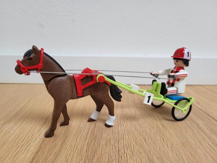 Playmobil 4192 Sulky paardenrace, Kinderen en Baby's, Speelgoed | Playmobil, Zo goed als nieuw, Complete set, Ophalen