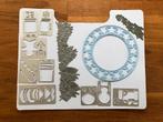 Kerst 12 Sizzix (prijs per foto), Hobby en Vrije tijd, Kaarten | Zelf maken, Ophalen of Verzenden, Zo goed als nieuw, Kerst, Pons of Mal