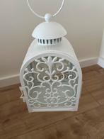Kaarshuisje Lantaarn Barok Stijl - Wit, Ophalen, 25 tot 50 cm, Wit, Zo goed als nieuw