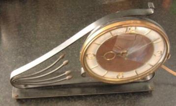 Klok Schoorsteenklok Junghans Elektrisch Vintage Retro beschikbaar voor biedingen
